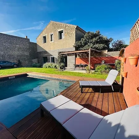 Villa Ancien Chai Rénové Avec Piscine