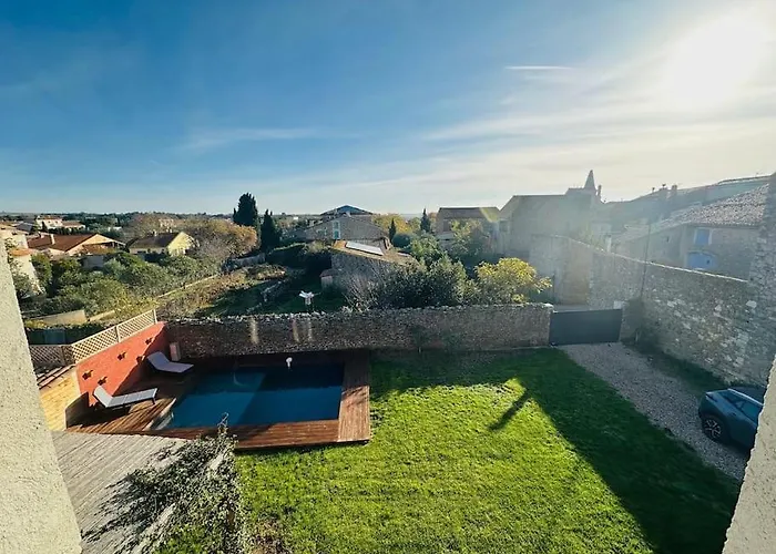 Ancien Chai Renove Avec Piscine * Paraza
