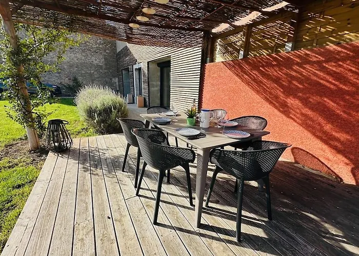 Ancien Chai Renove Avec Piscine וילה