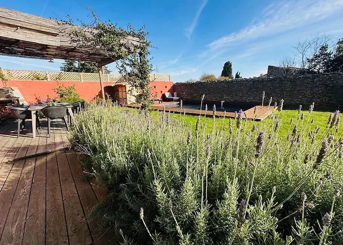 Ancien Chai Renove Avec Piscine וילה Paraza